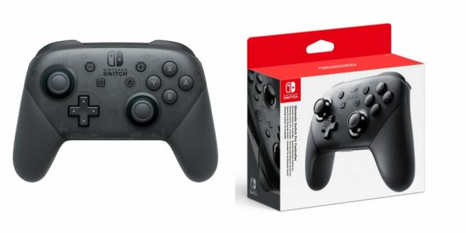 Pengontrol yang nyaman: Pengontrol Nintendo Switch Pro