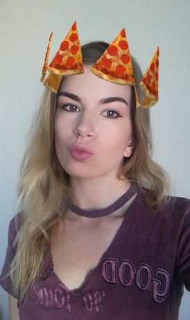15 tidak biasa masker cerita Instagram: Pizza