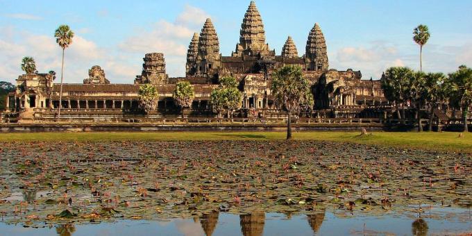 wilayah Asia tidak sia-sia menarik wisatawan: Taman Arkeologi Angkor, Kamboja