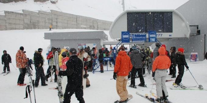 Di mana untuk bermain ski: Dombay, Rusia