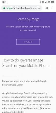 Bagaimana menemukan gambar yang sama pada smartphone dengan Android atau iOS: Cari melalui layanan Cari berdasarkan Gambar
