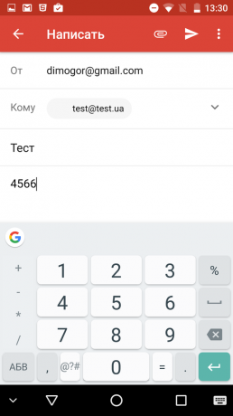 Gboard: panel digital