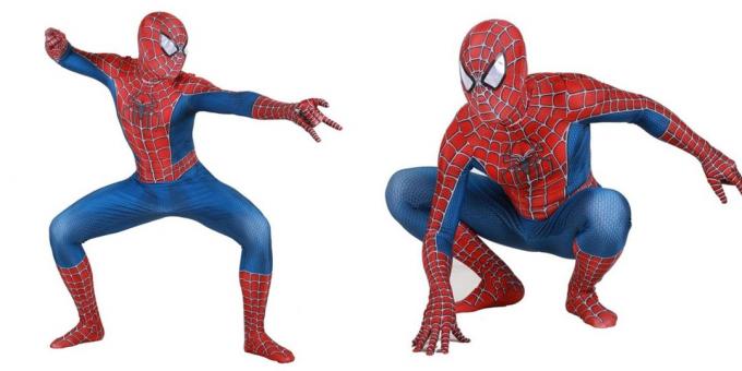 kostum Natal untuk orang dewasa: Spider-Man