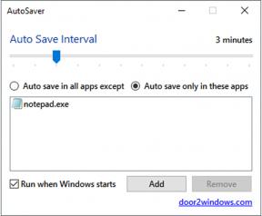 AutoSaver untuk Windows secara otomatis akan menyimpan pekerjaan Anda