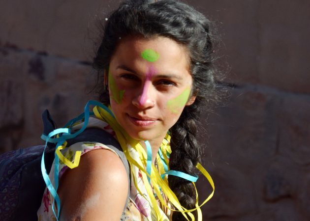 Kunjungan Argentina: wanita di karnaval