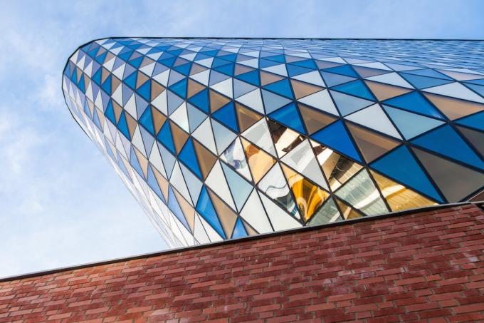 arsitektur Eropa: Aula Medica di Swedia Karolinska Institute