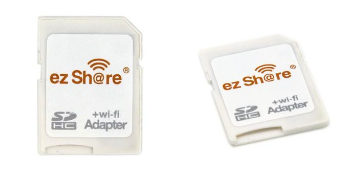 Wi-Fi-adaptor untuk microSD