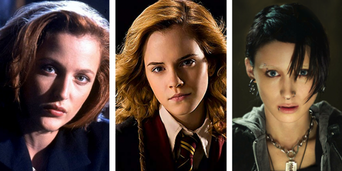 Film tentang perempuan yang kuat: Scully, Hermione, Lisbeth