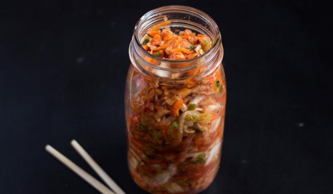 Kimchi kubis Korea