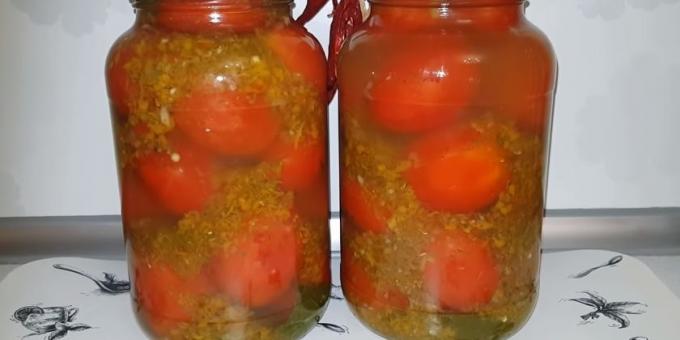 Resep: Perciki tomat dengan lada dan wortel