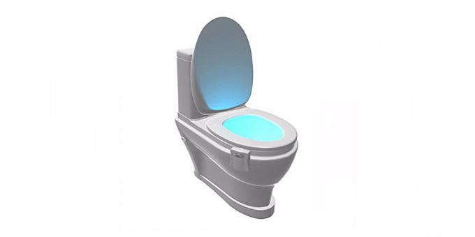 toilet Backlight dengan sensor gerak