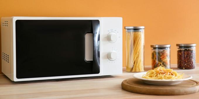 Cara memasak spageti di microwave