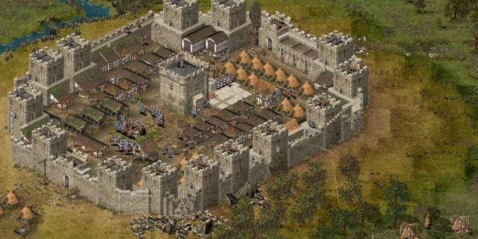 Kebanyakan simulator perkotaan pada PC: Stronghold