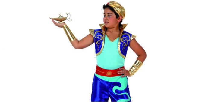 kostum Tahun Baru untuk anak-anak: Aladdin