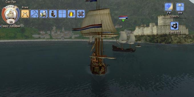 Permainan tentang bajak laut: Corsair 3. Kota Kapal Terbengkalai
