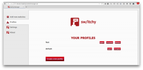 Switchy - sederhana dan manajer nyaman profil di Firefox