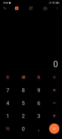 MIUI 12: kalkulator