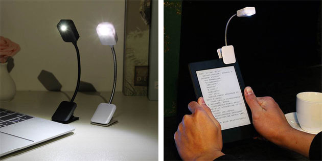 Lampu untuk membaca e-book 