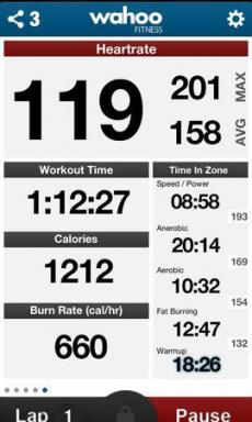 Wahoo Fitness untuk iPhone - Anda dapat mempublikasikan latihan RunKeeper, Nike +, Strava, Dropbox dan layanan lainnya