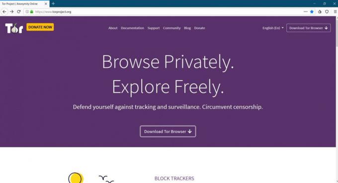 browser untuk PC: Tor Browser