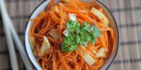 12 salad Korea dengan wortel