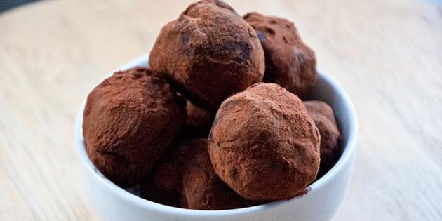 cokelat truffle di kakao