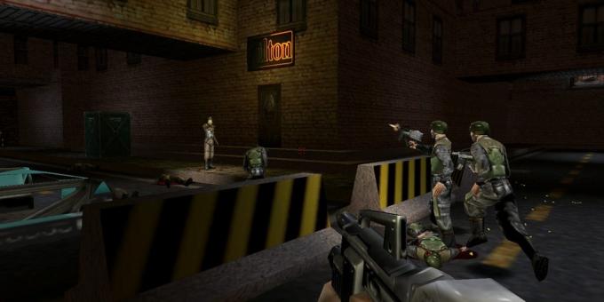 Old game di PC: Shootout di Deus Ex