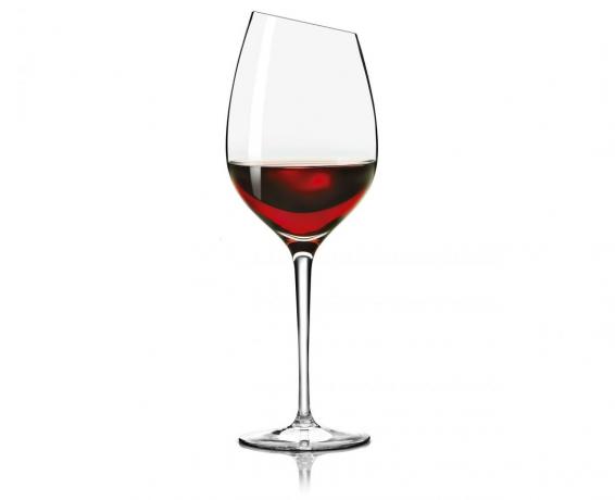 Segelas anggur merah Syrah
