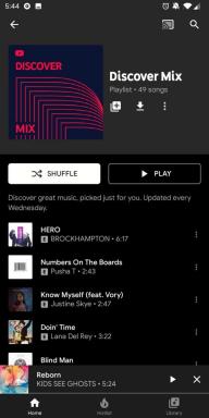 YouTube Music belajar merekomendasikan musik seperti Spotify