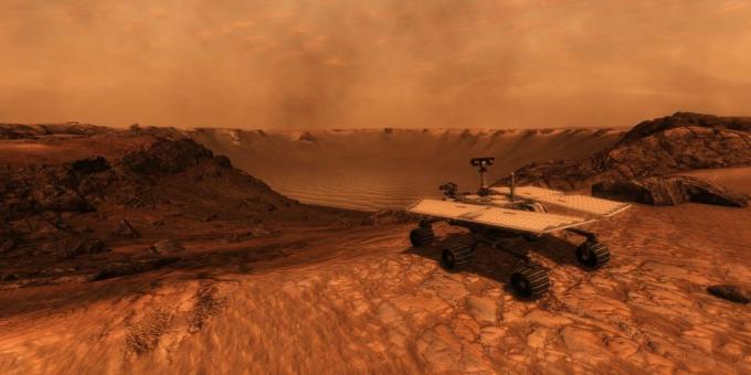Permainan tentang ruang: Take On Mars
