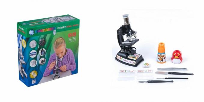 Apa yang harus diberikan kepada seorang gadis untuk ulang tahunnya selama 7 tahun: mikroskop