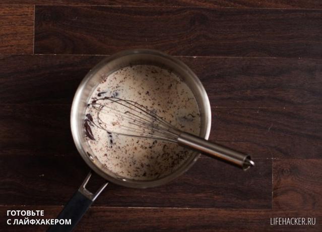 Resep: Sempurna Hot Chocolate - chocolate ganache