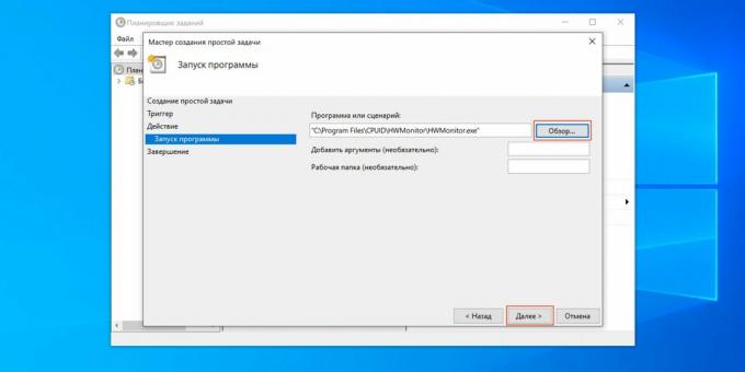 Cara menambahkan program ke startup Windows 10: tentukan jalur ke file exe