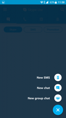 Skype Lite - program universal untuk dialog tentang Android