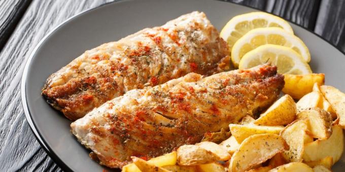 Cara memasak ikan kembung di oven dengan paprika