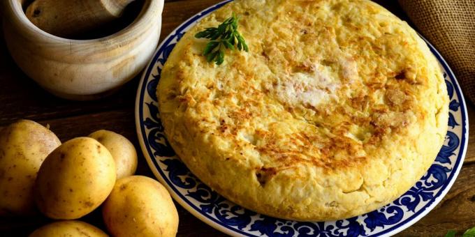 Tortilla kentang dan telur Spanyol