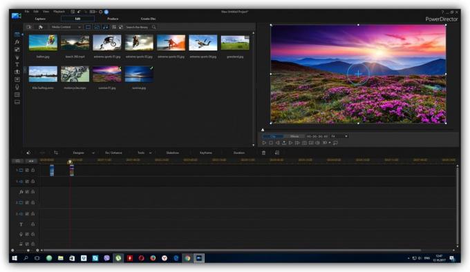 Program untuk video editing: CyberLink PowerDirector 16 Ultra