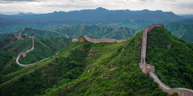 wilayah Asia tidak sia-sia menarik wisatawan: Tembok Besar, Cina