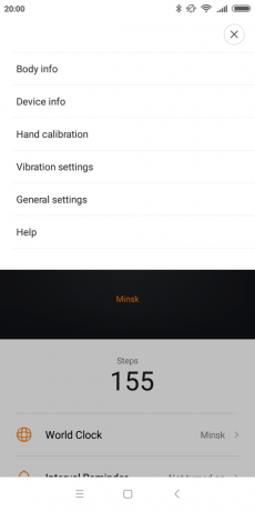 Xiaomi Mijia Smartwatch: Pengaturan