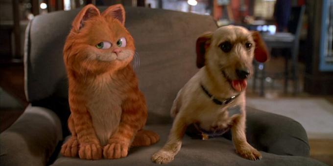 Film tentang kucing: "Garfield"
