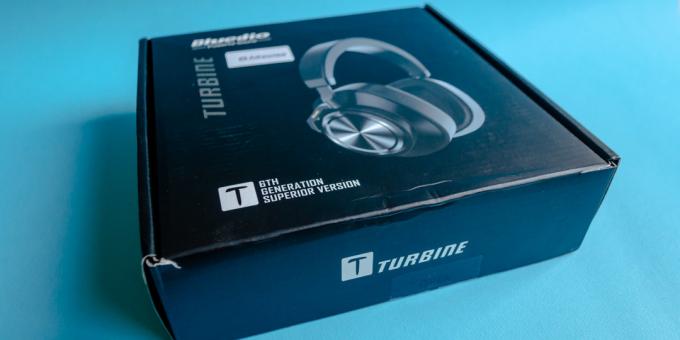 Wireless Headphone Bluedio Turbine T6S: Box