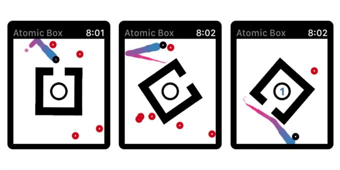Permainan untuk Apple Watch: AtomicBox