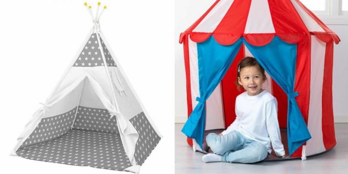 Apa yang harus diberikan gadis berusia 5 tahun untuk ulang tahunnya: tenda bermain