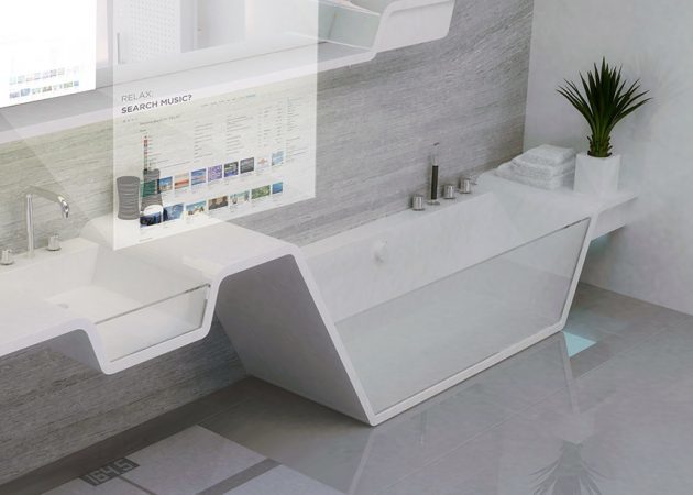 Kamar mandi masa depan: lingkungan virtual