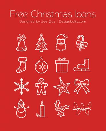 Indah gratis Christmas Ikon oleh Zee Que