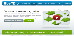 HideMe.ru - VPN bahasa yang dapat dimengerti dalam 5 menit