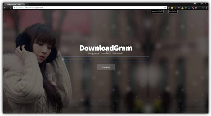 Cara men-download foto dari Instagram menggunakan DownloadGram