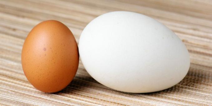 Berapa banyak untuk memasak telur angsa
