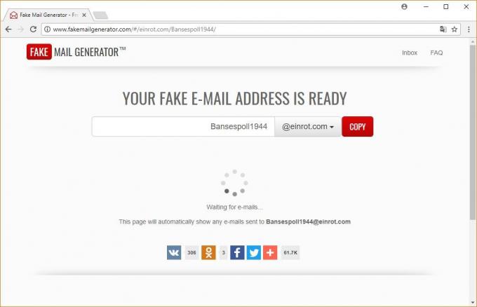 Sementara Email: Fake Mail Generator