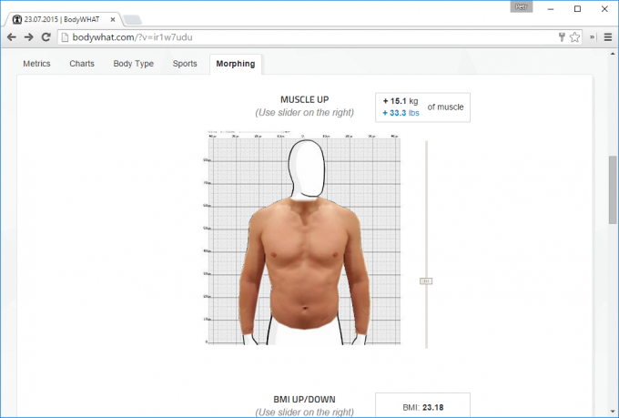 Virtual simulator untuk BodyWHAT